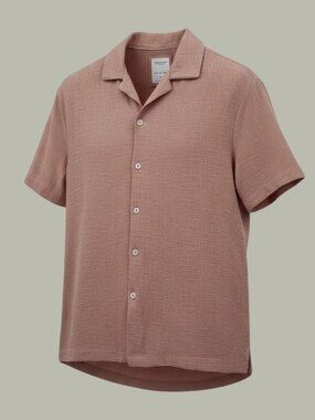 Cactus Man Ricky Singh Peach Button Down